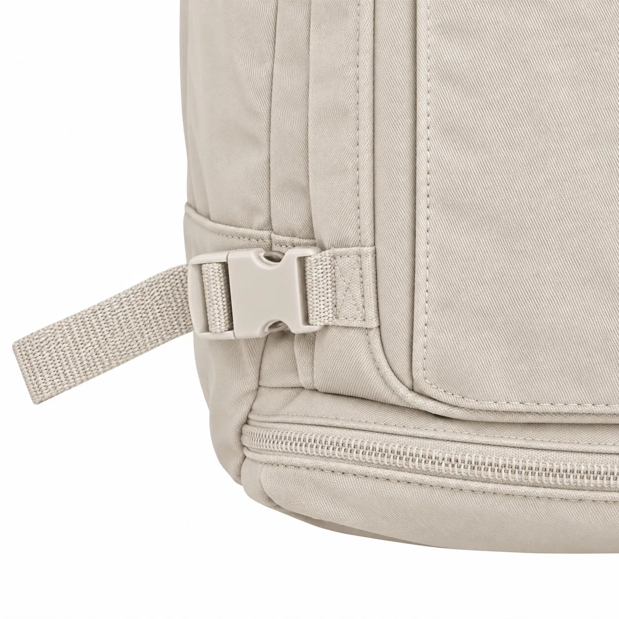 Custom Polyester Travel Laptop Backpack with Organizer Pockets and Side Compression Straps
