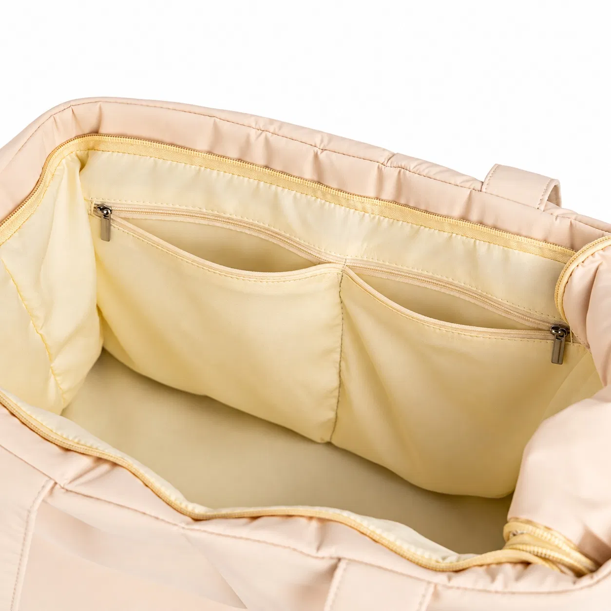 Custom Quilted Pet Carrier Tote with Mesh Zipper Top and Padded Handles