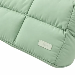 Custom Quilted Pet Carrier Tote with Mesh Zipper Top and Padded Handles