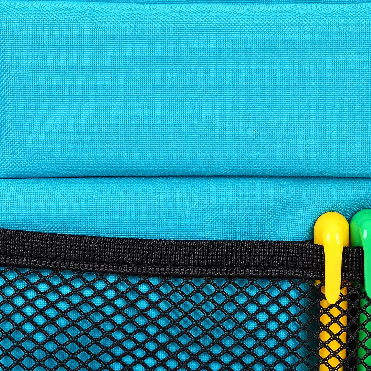 Lebon Foldable Kids Car Travel Tray Organizer with Mesh Storage Pockets
