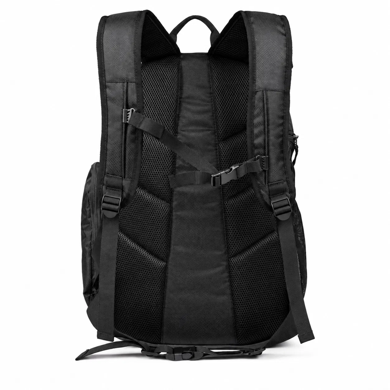 Lebon Polyester Basketball Backpack with Mesh Ball Pocket and Padded Straps