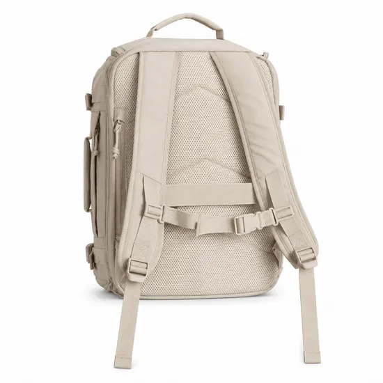 Unisex Polyester Laptop Backpack with USB Port Large Capacity and Zipper Closure