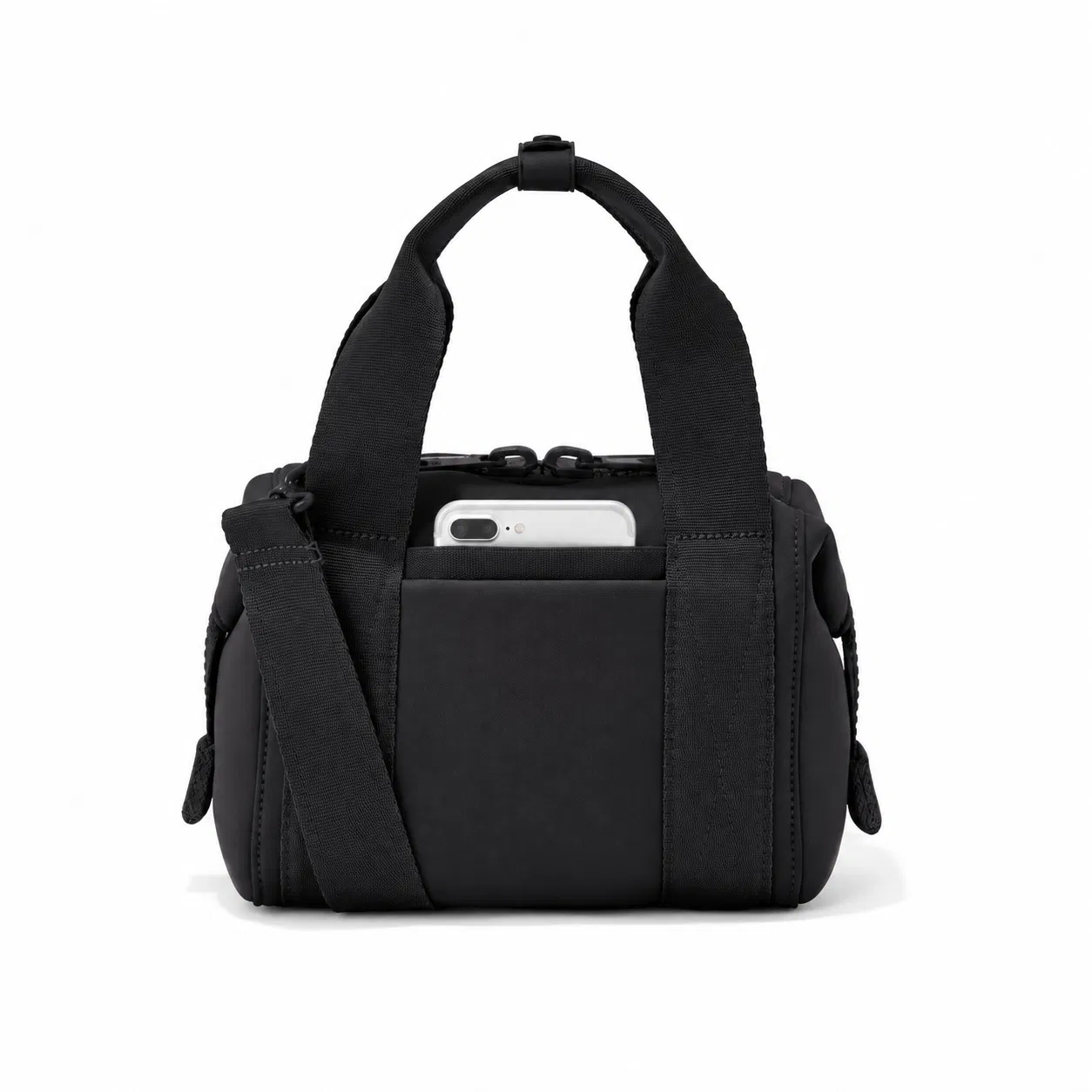 Neoprene Duffel Bag with Zipper and Soft Handle