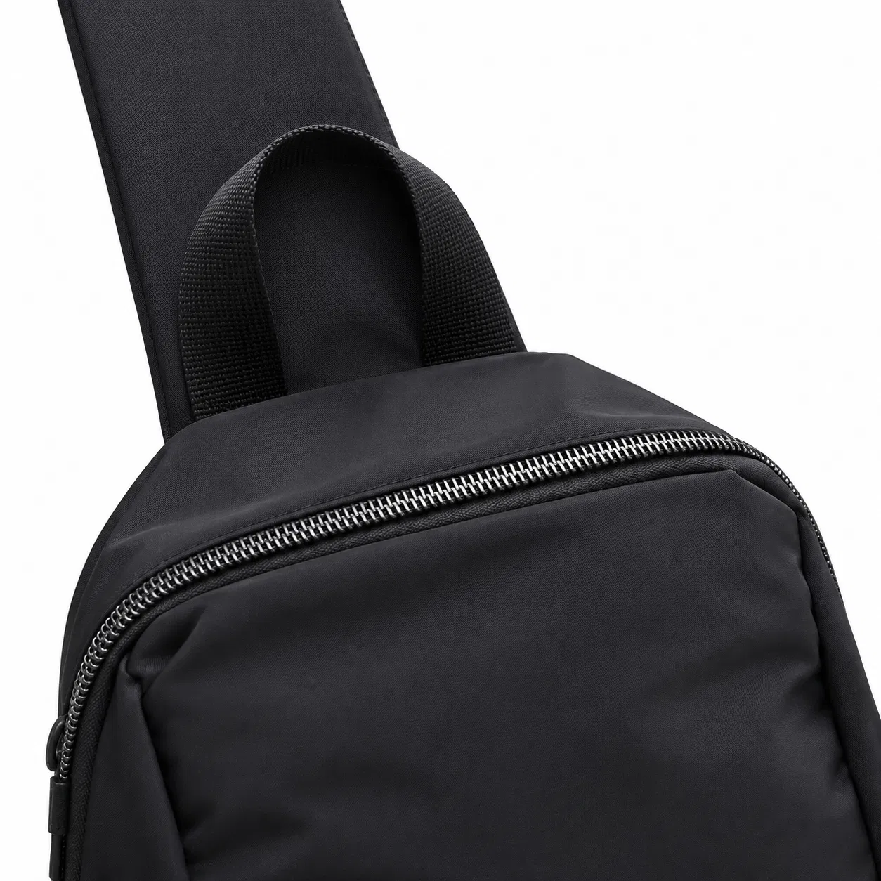 Waterproof 600d Polyester Crossbody Sling Backpack with Adjustable Strap and Multiple Compartments