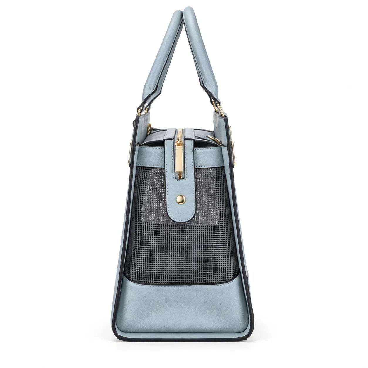 PU Leather Soft Sided Pet Carrier Handbag