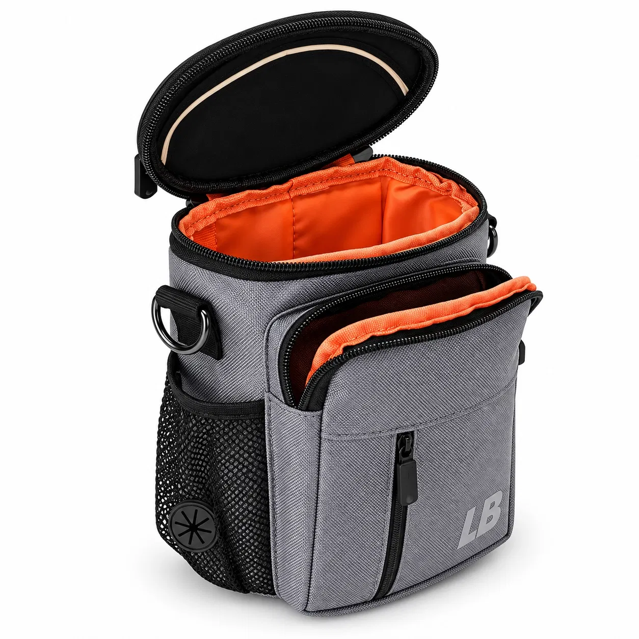 Dog Training Treat and Waste Bag with Built-in Dispenser
