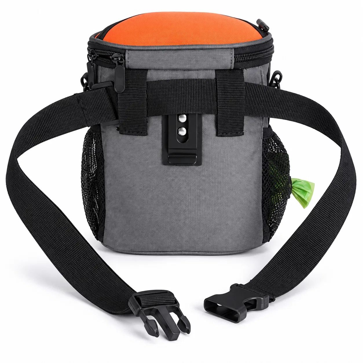 Dog Training Treat and Waste Bag with Built-in Dispenser