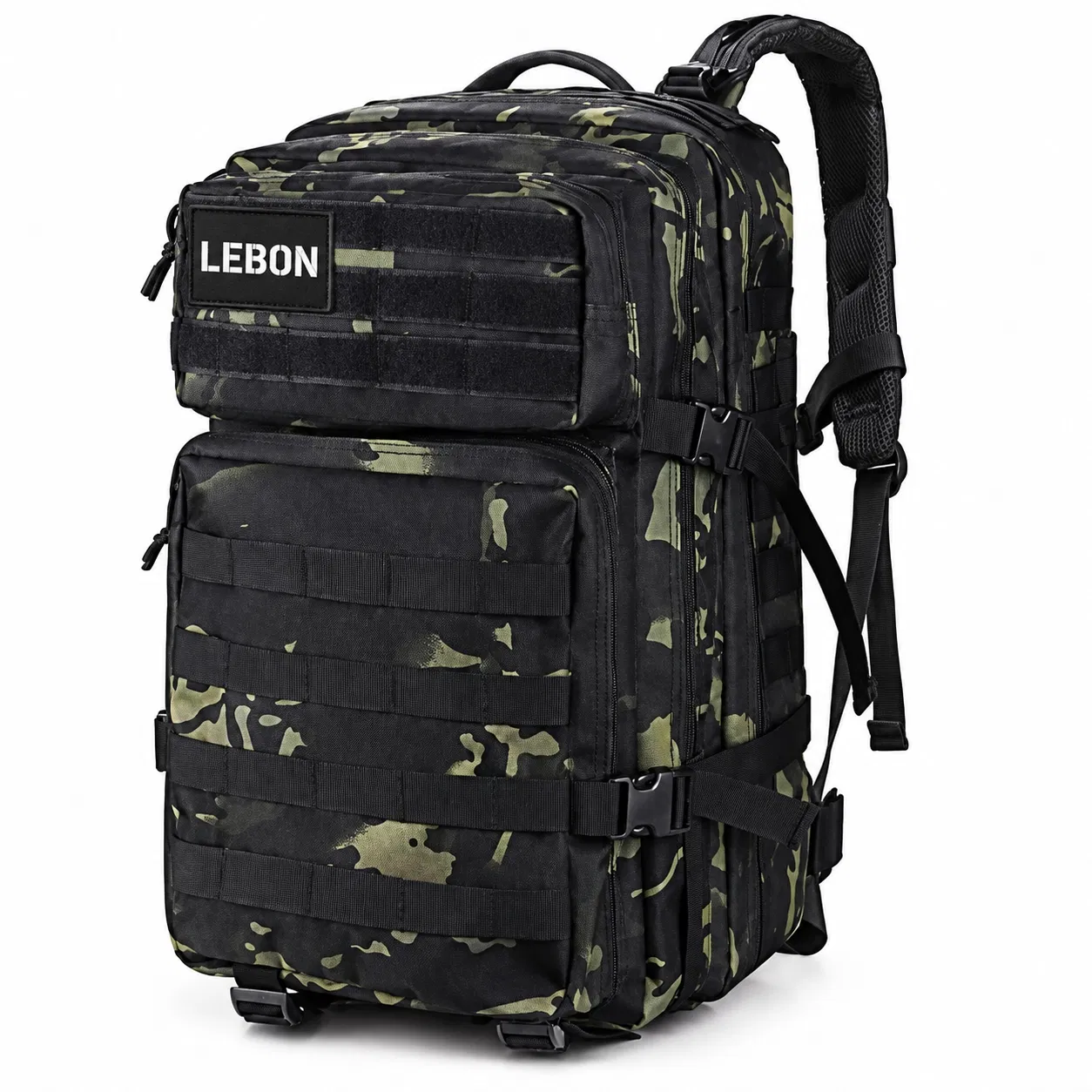 Custom Oxford Molle Tactical Backpack for Hiking Camping and Outdoor Travel