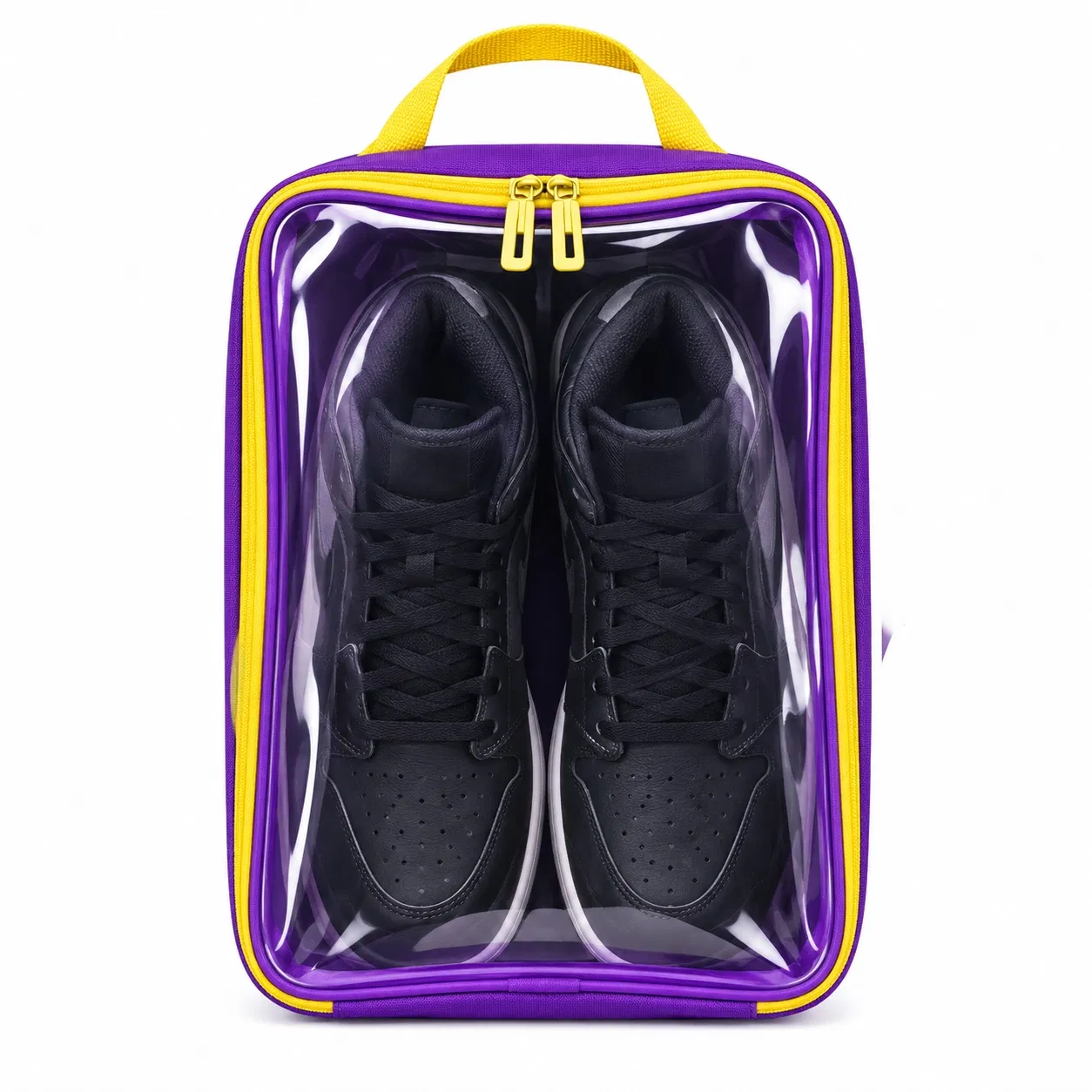 Custom Polyester Zipper Shoe Storage Travel Bag for Women