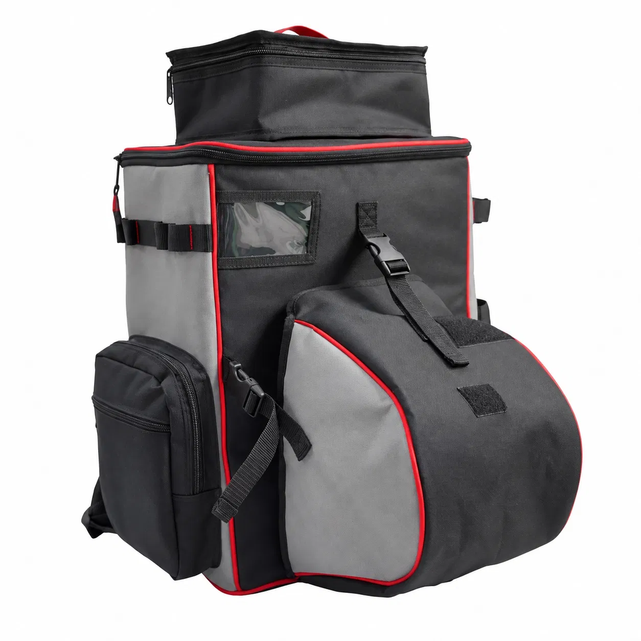 Heavy Duty Welding Helmet Tool Backpack with Large Capacity