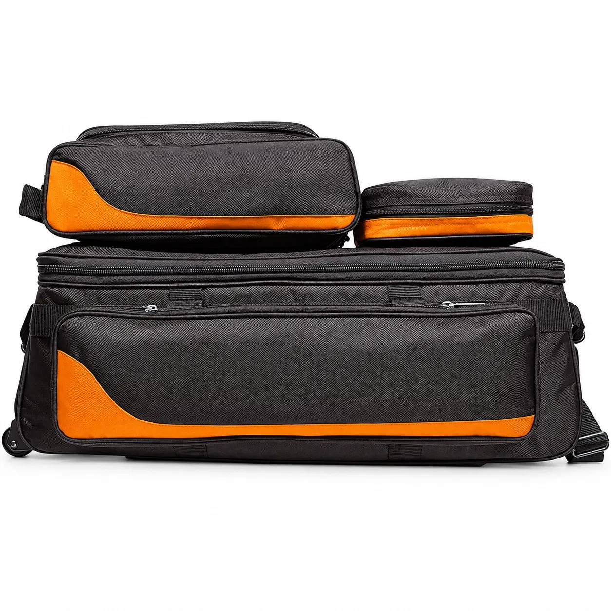 Custom Nylon 3-Ball Bowling Roller Bag for Tournament Travel