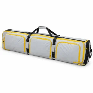 Custom Snowboard Travel Bag with Boot Compartment and Adjustable Carry Handles