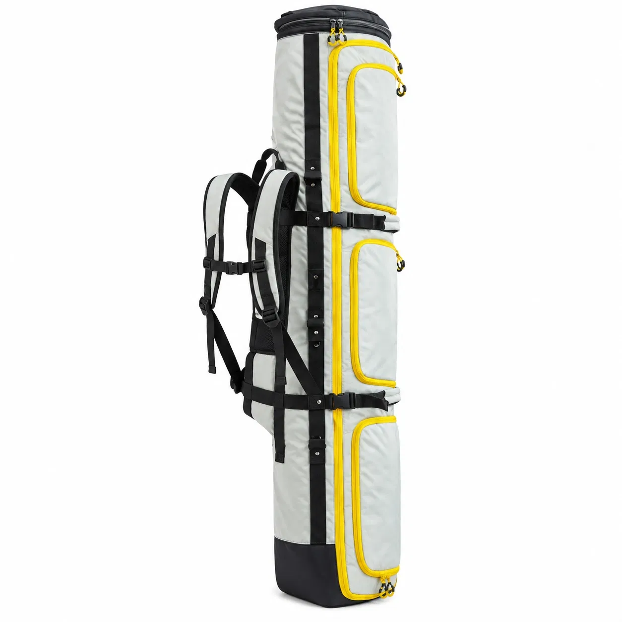 Custom Snowboard Travel Bag with Boot Compartment and Adjustable Carry Handles