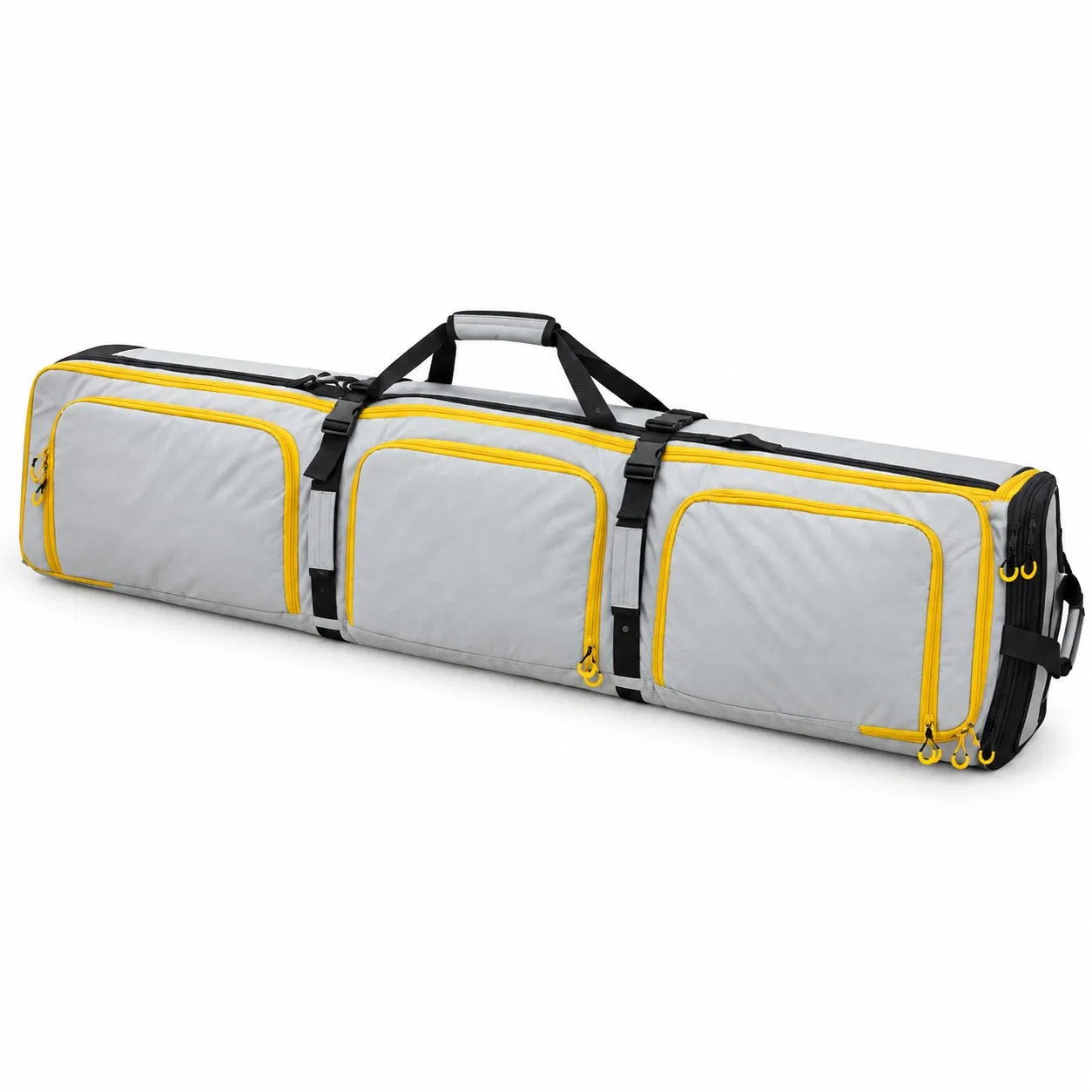 Custom Snowboard Travel Bag with Boot Compartment and Adjustable Carry Handles