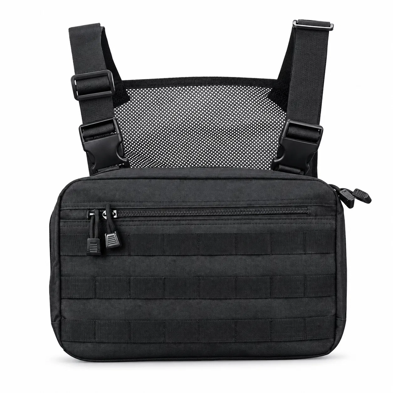 Lebon Lb-Yc0561 Nylon Tactical Radio Chest Harness Bag