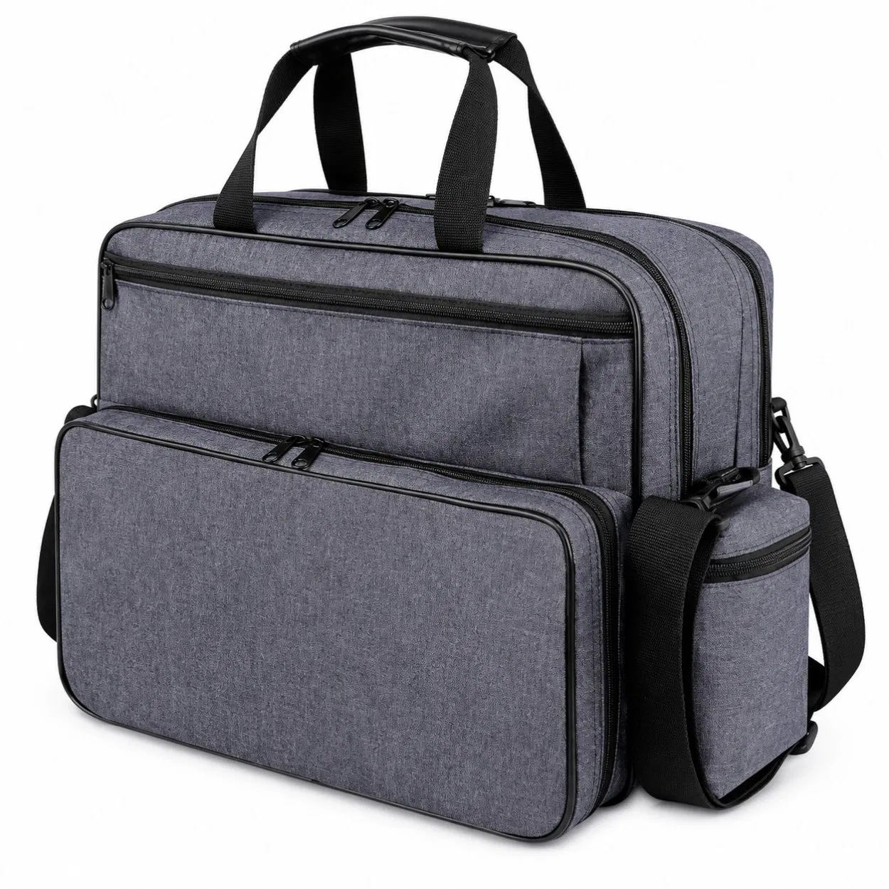Portable Polyester Nurse Tote Bag for Clinical and Home Health Supplies