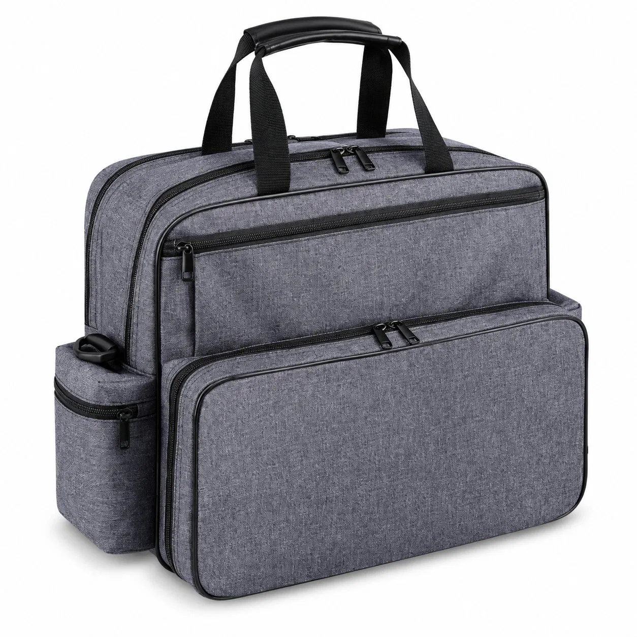 Portable Polyester Nurse Tote Bag for Clinical and Home Health Supplies