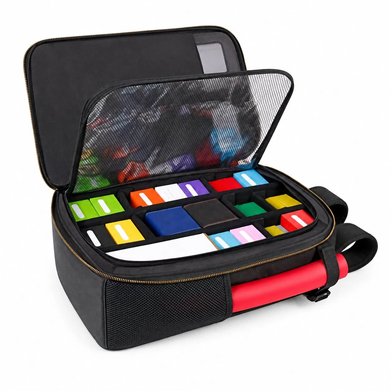 Polyester Game Backpack for Playmats Deck Boxes and Sleeved Cards