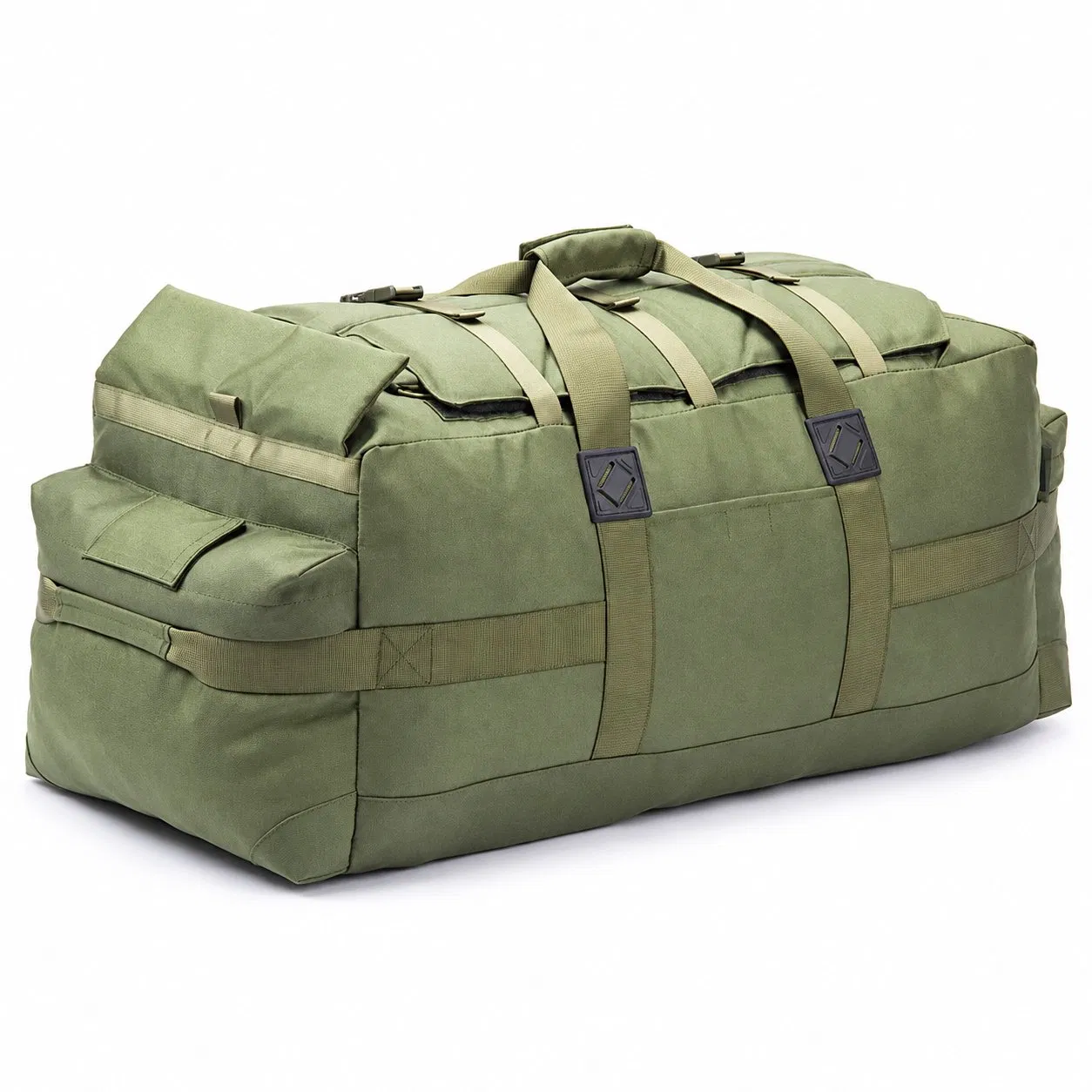Custom Tactical Travel Bag with Zipper Closure for Hiking and Camping