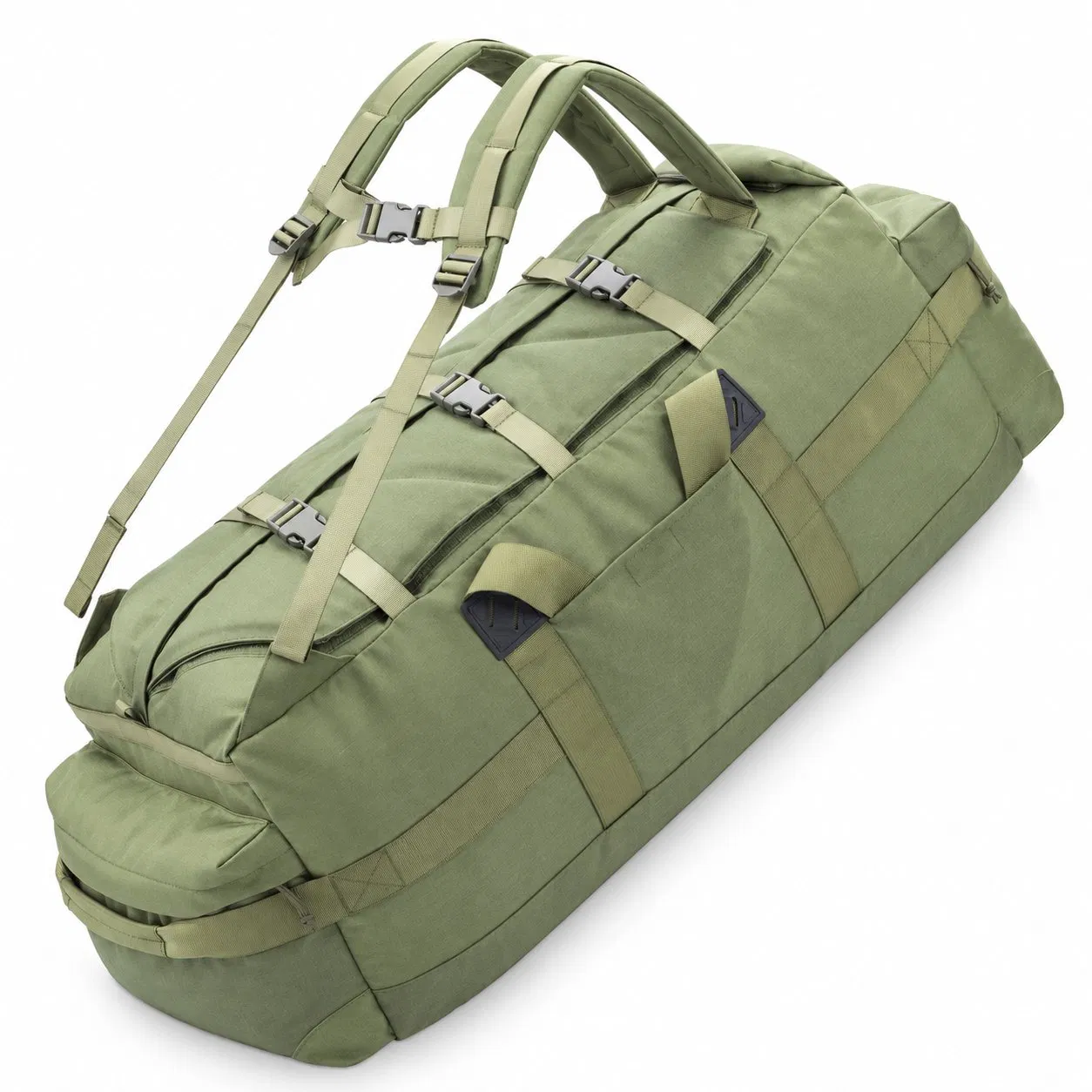 Custom Tactical Travel Bag with Zipper Closure for Hiking and Camping