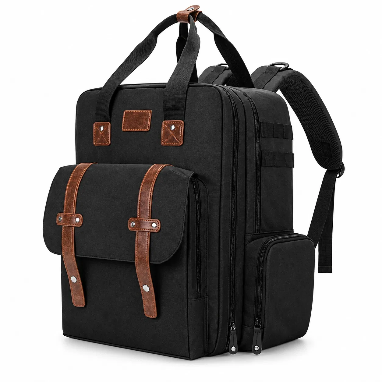 Lebon Lb-Yc0587 Large Polyester Barber Tool Backpack Travel Hairdressing Scissor Case
