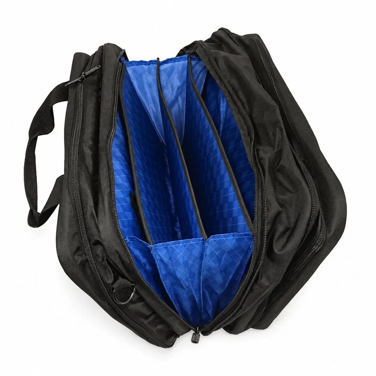 Portable Flight Gear Duffel Bag with Multi-Compartment Organizer