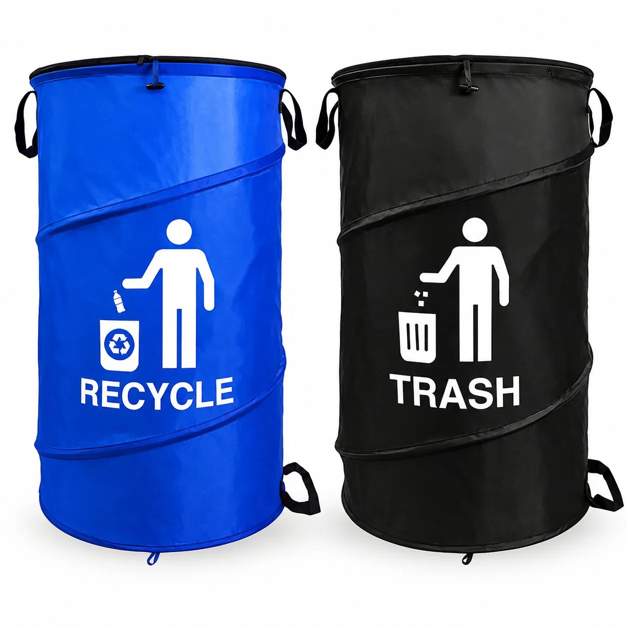 Foldable Pop up Garden Waste Bag for Lawn and Camping Collection