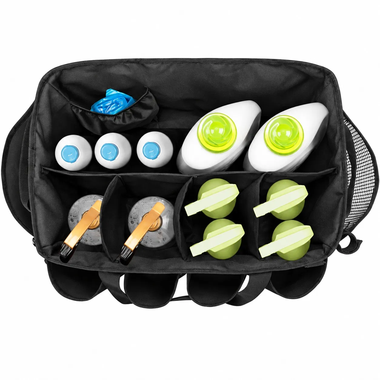 Lebon Lb-Yc0593 Large Car Detailing Cleaning Supplies Caddy Organizer Bag