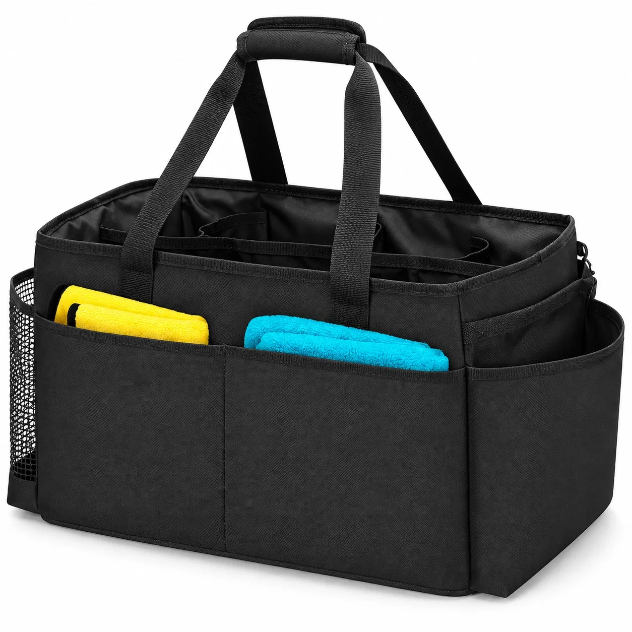 Lebon Lb-Yc0593 Large Car Detailing Cleaning Supplies Caddy Organizer Bag