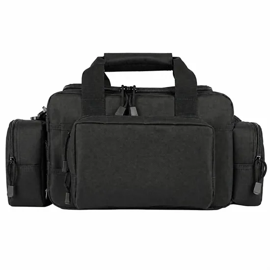 Custom Tactical Range Bag with Zipper Closure for Outdoor Camping