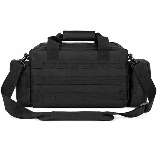 Custom Tactical Range Bag with Zipper Closure for Outdoor Camping