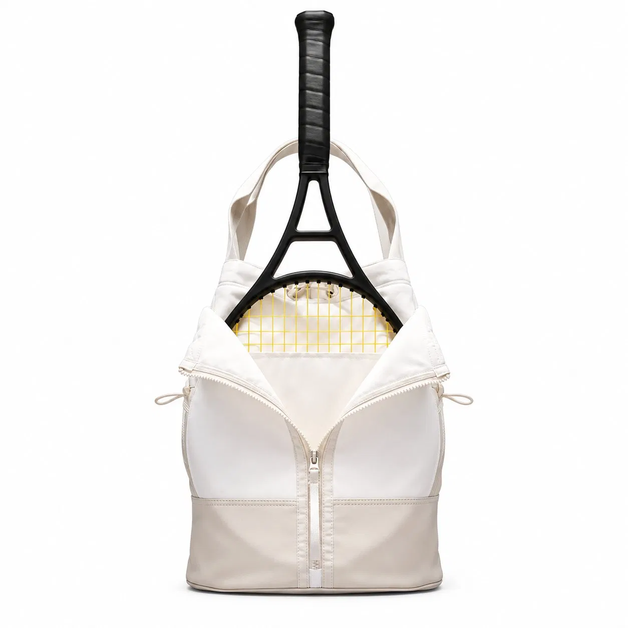 Custom Polyester Tennis and Badminton Racket Tote Bag with Zipper Closure