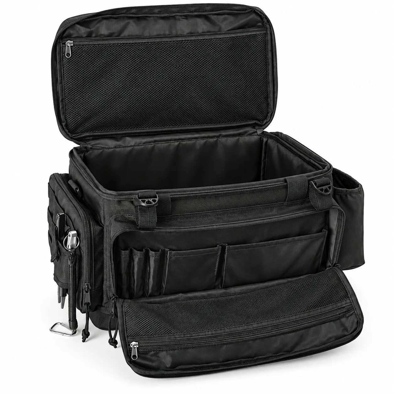 Fishing Tackle Sling Bag with Rod Holder Custom Print