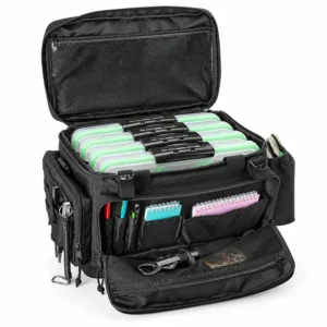 Fishing Tackle Sling Bag with Rod Holder Custom Print