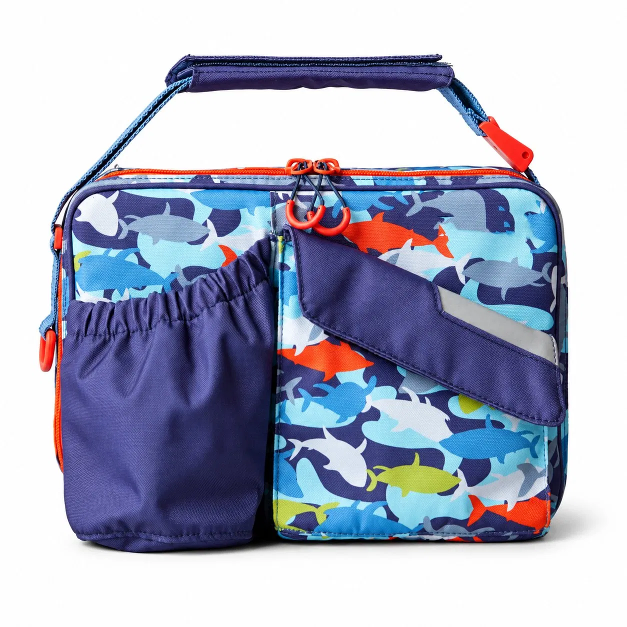Polyester Insulated Lunch Cooler Bag for Kids with Custom Pattern and Logo