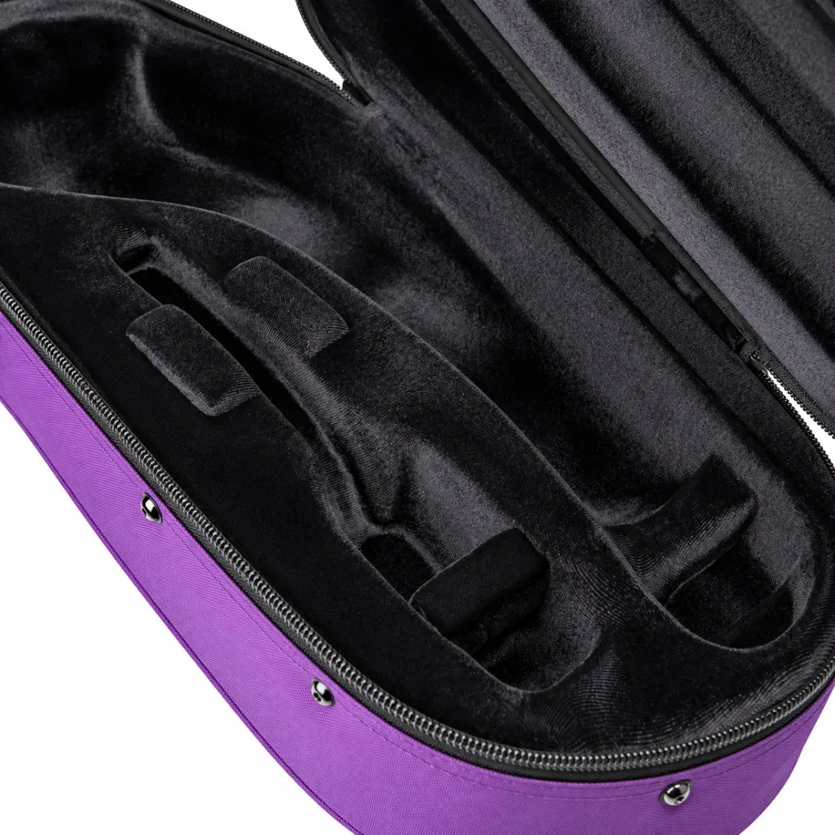 Custom Polyester Acoustic Guitar Carry Bag with Zipper and Double Shoulder Design