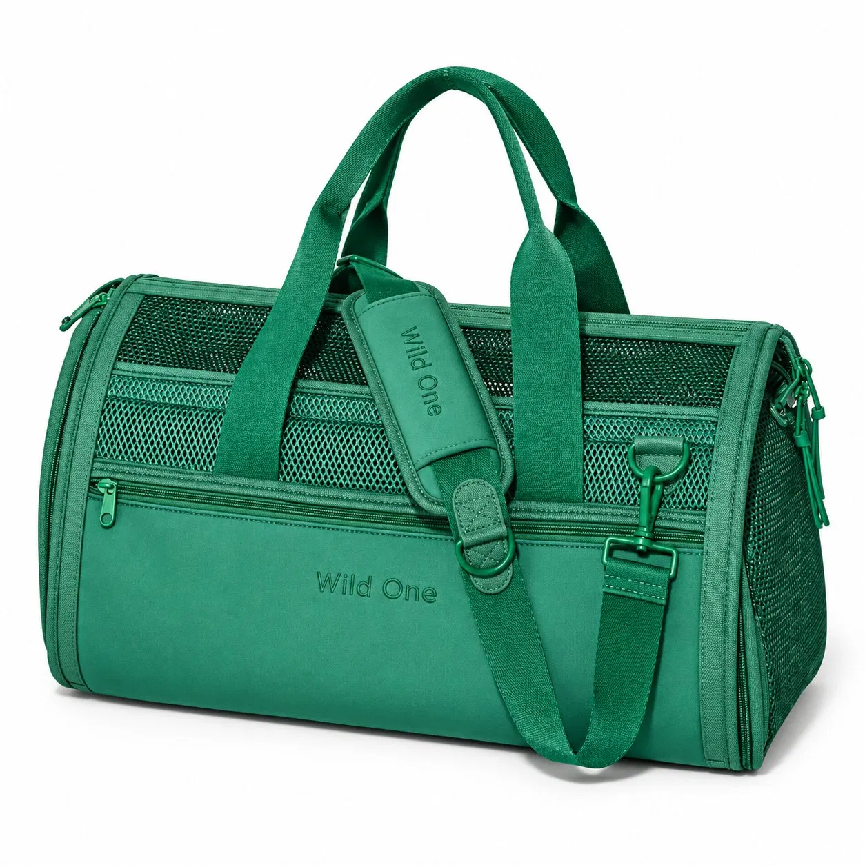 Soft Sided Pet Carrier Bag with Mesh Lining and Custom Logo for Small Dogs and Cats