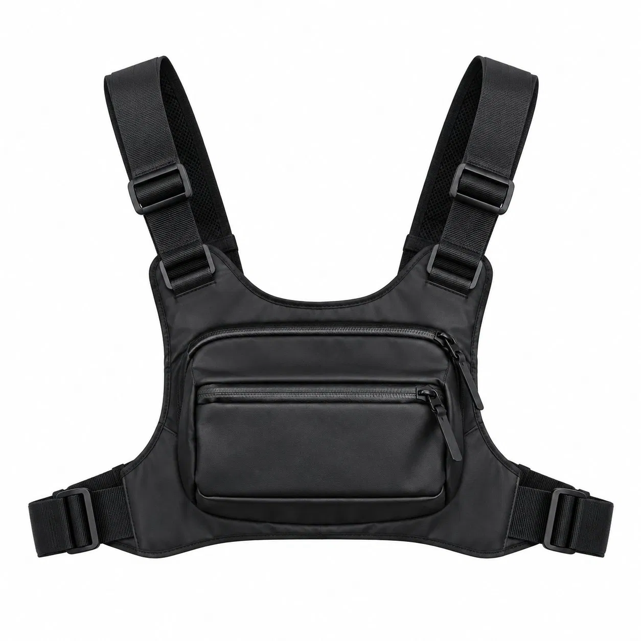 Custom Polyester Sports Chest Pack Running Vest Bag for Outdoor Workouts