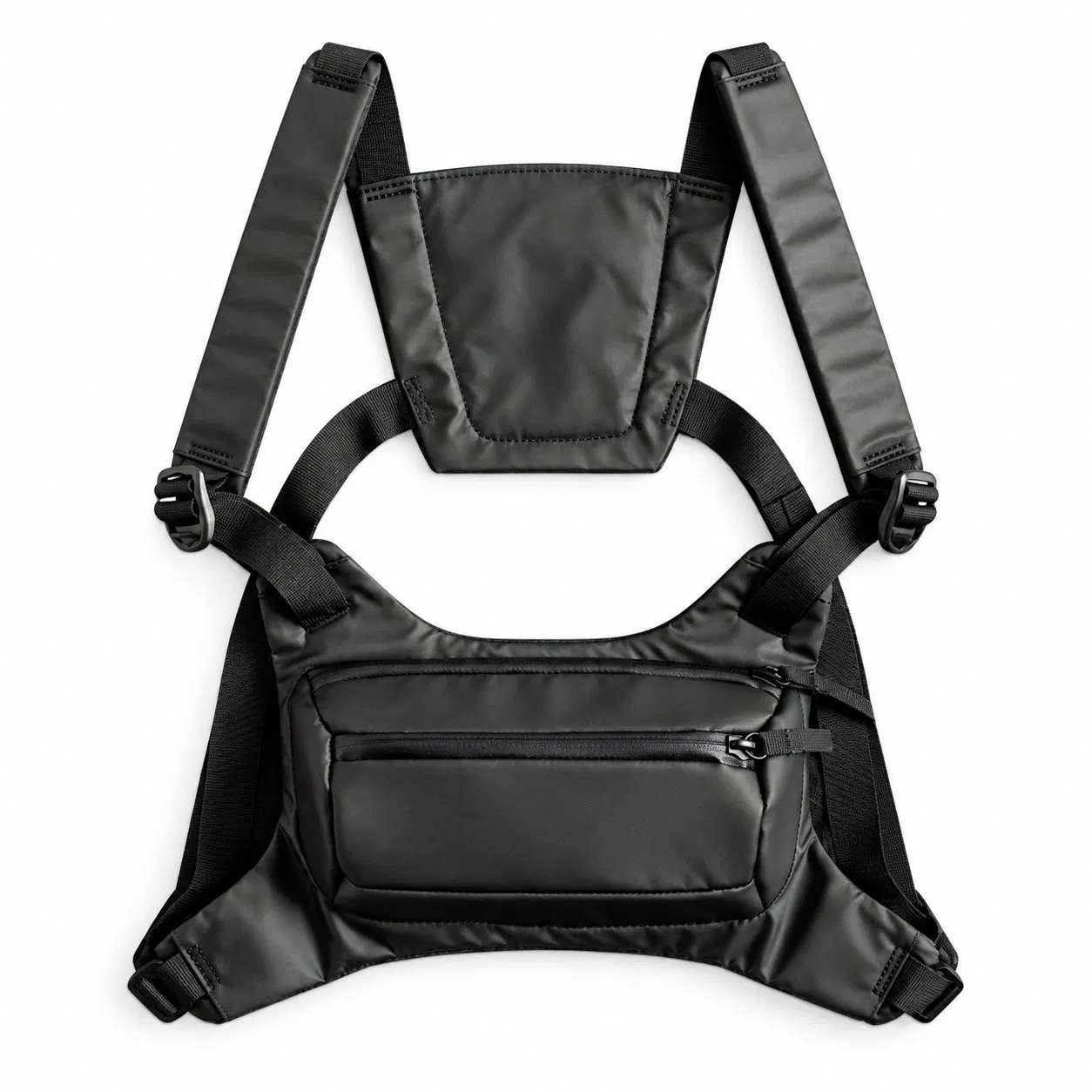 Custom Polyester Sports Chest Pack Running Vest Bag for Outdoor Workouts