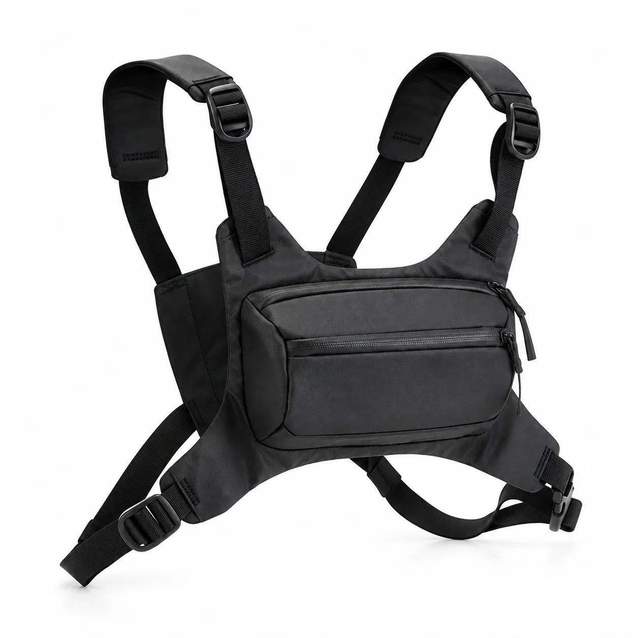 Custom Polyester Sports Chest Pack Running Vest Bag for Outdoor Workouts