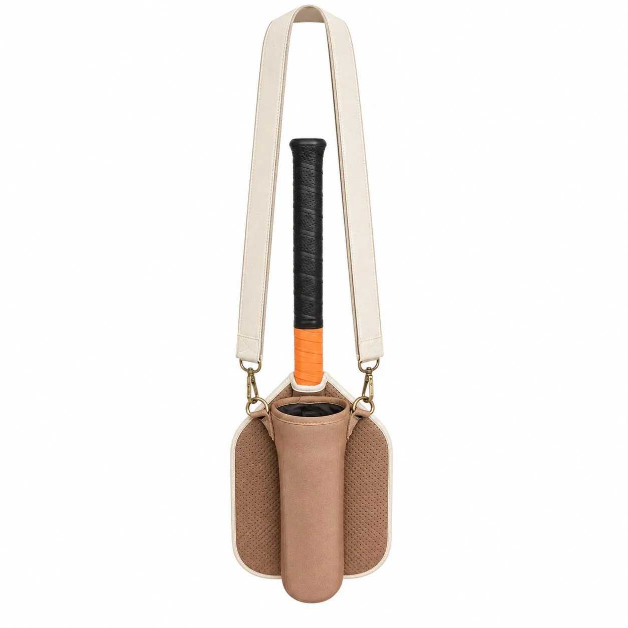 Custom Paddle Racket Carry Bag with Strap and Water Cup Pocket