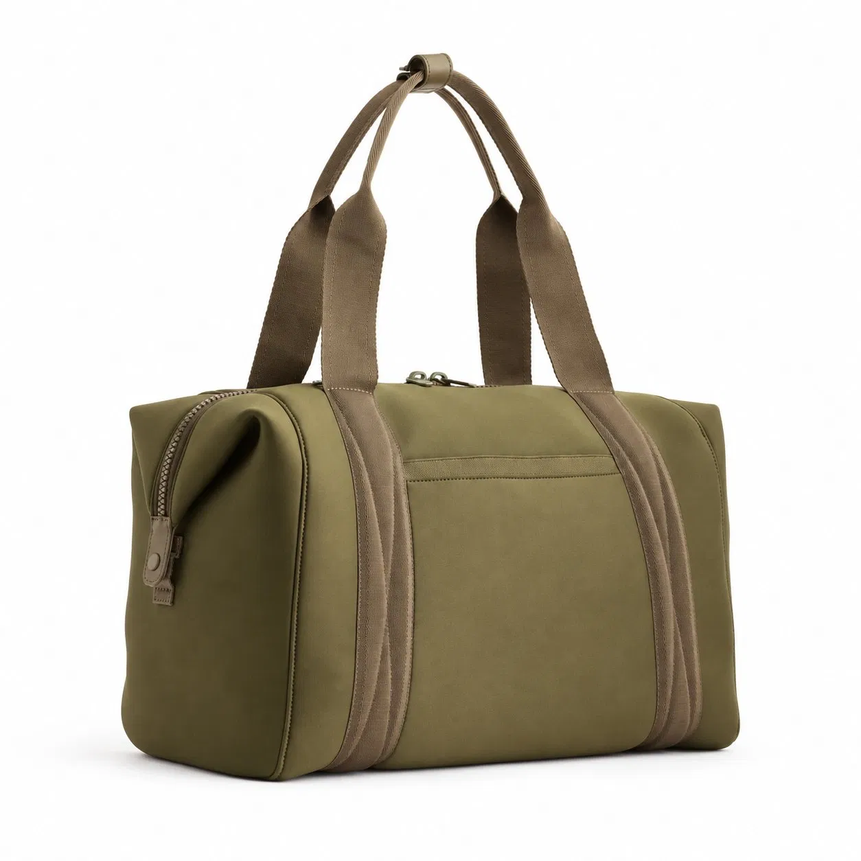 Unisex Zip Travel Duffel Bag with Custom Logo and Color Options
