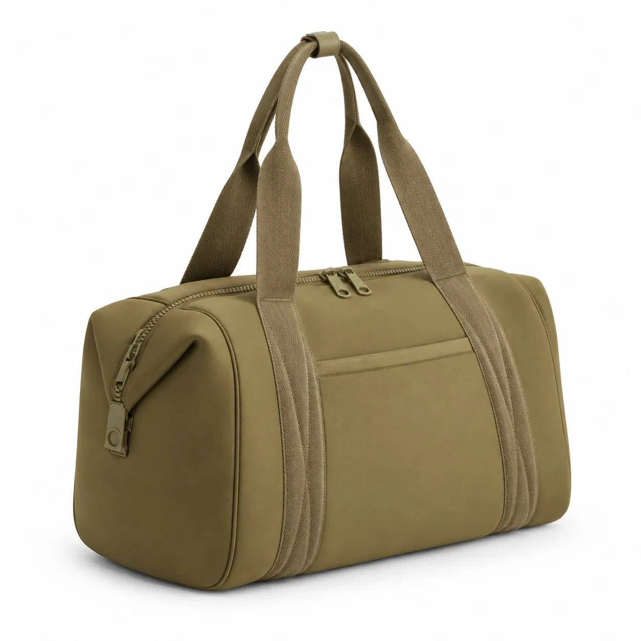 Unisex Zip Travel Duffel Bag with Custom Logo and Color Options