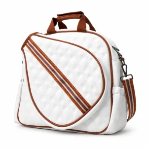 Women Tennis Racket Tote Bag with Custom Logo and Material Options