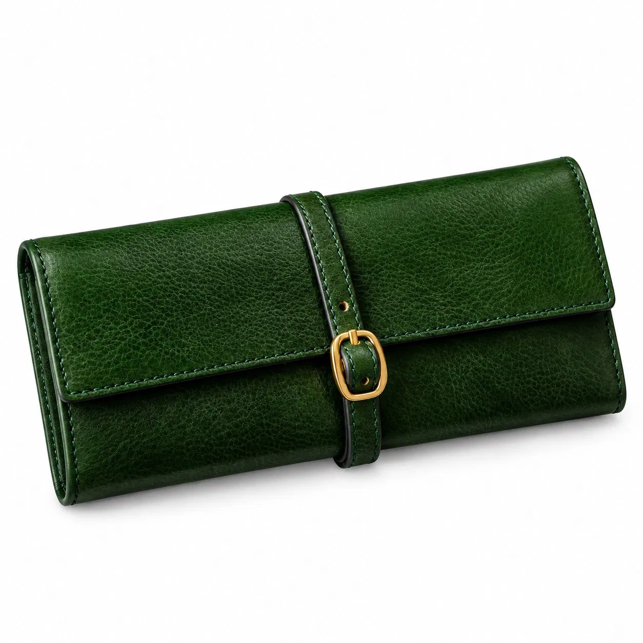 Custom PU Travel Jewelry Roll Bag for Women and Accessories Storage