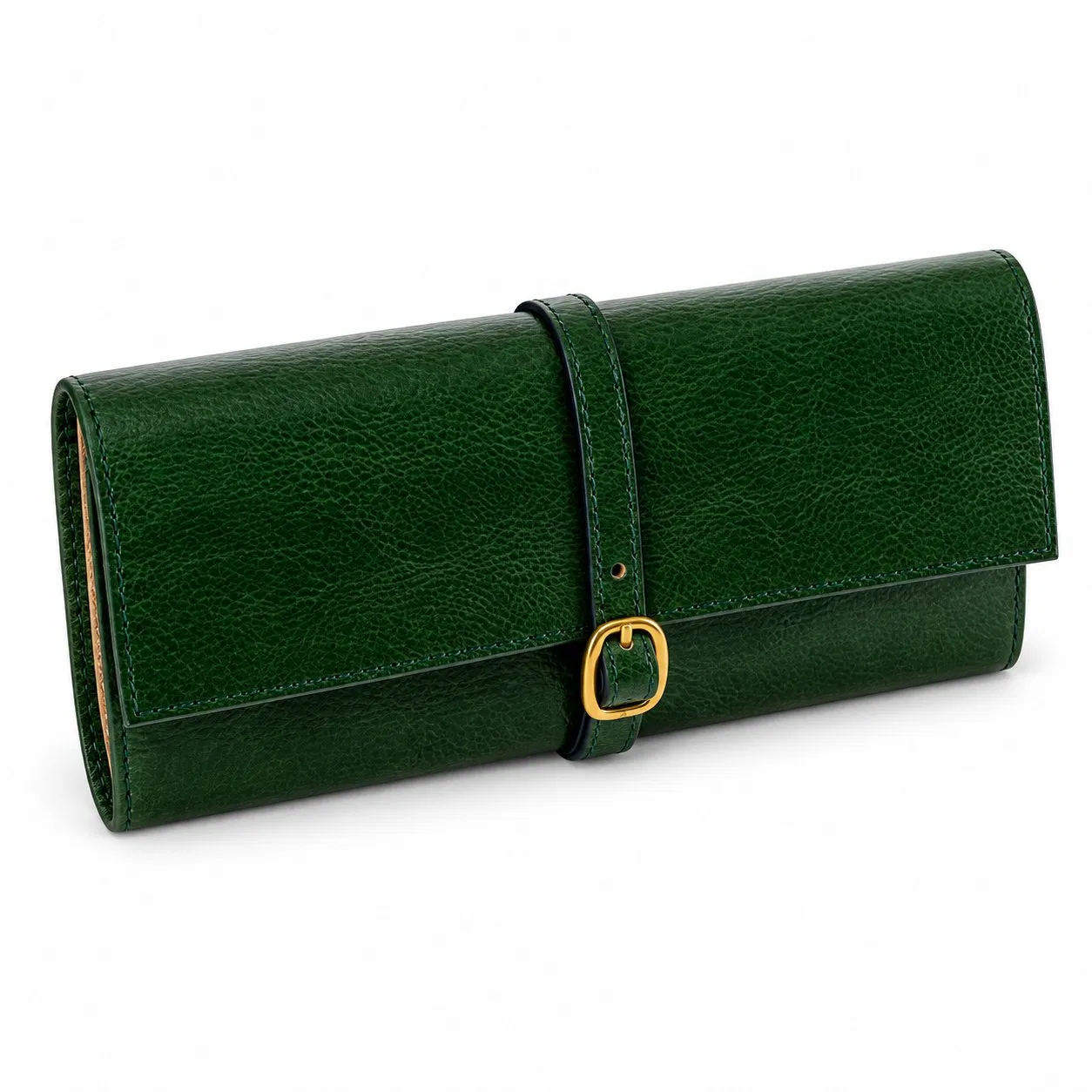 Custom PU Travel Jewelry Roll Bag for Women and Accessories Storage