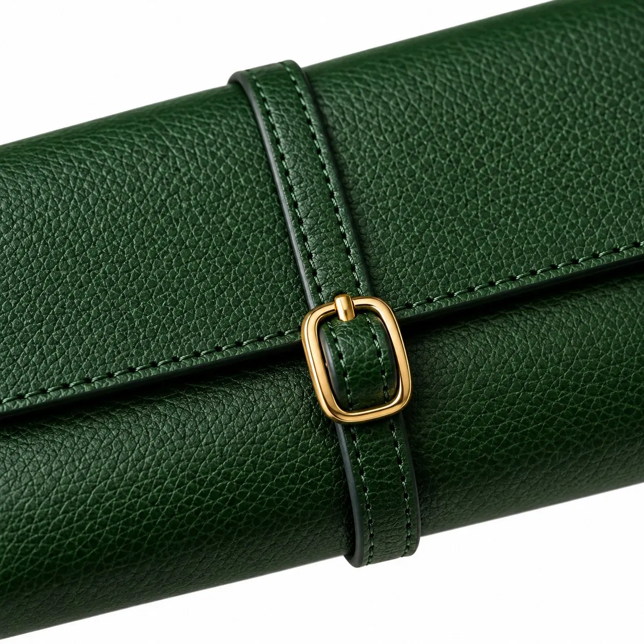 Custom PU Travel Jewelry Roll Bag for Women and Accessories Storage