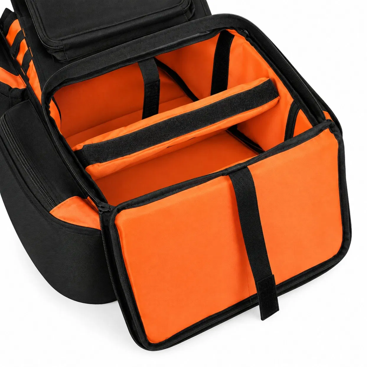 Hard Bottom Fishing Tackle Bag with Padded Shoulder Strap and Custom Logo