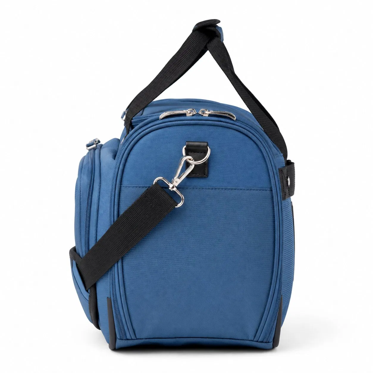 Polyester Gym Travel Duffle Bag with Zipper Soft Handle and Custom Logo