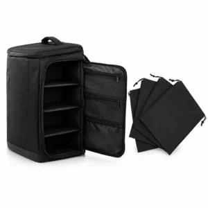 Polyester Sneaker Travel Backpack with Adjustable Dividers and Custom Logo
